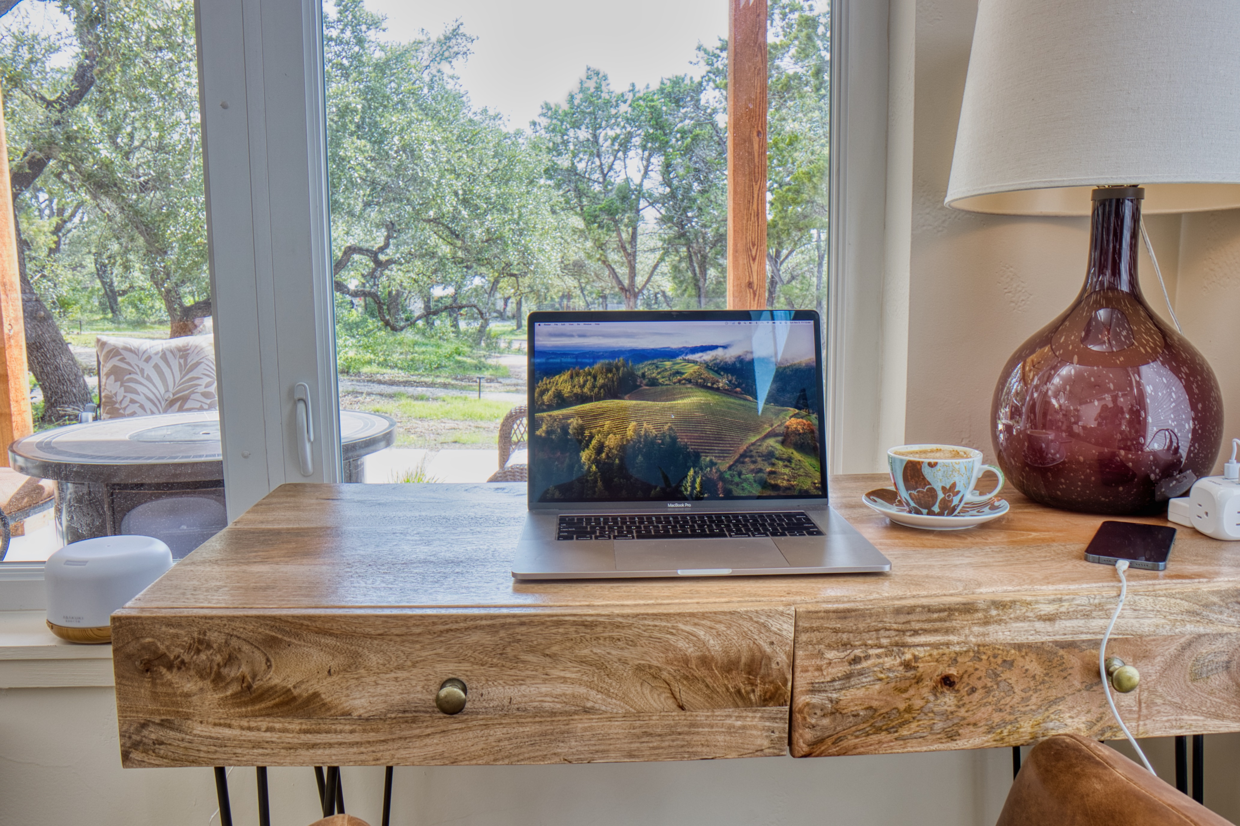 Desk Area