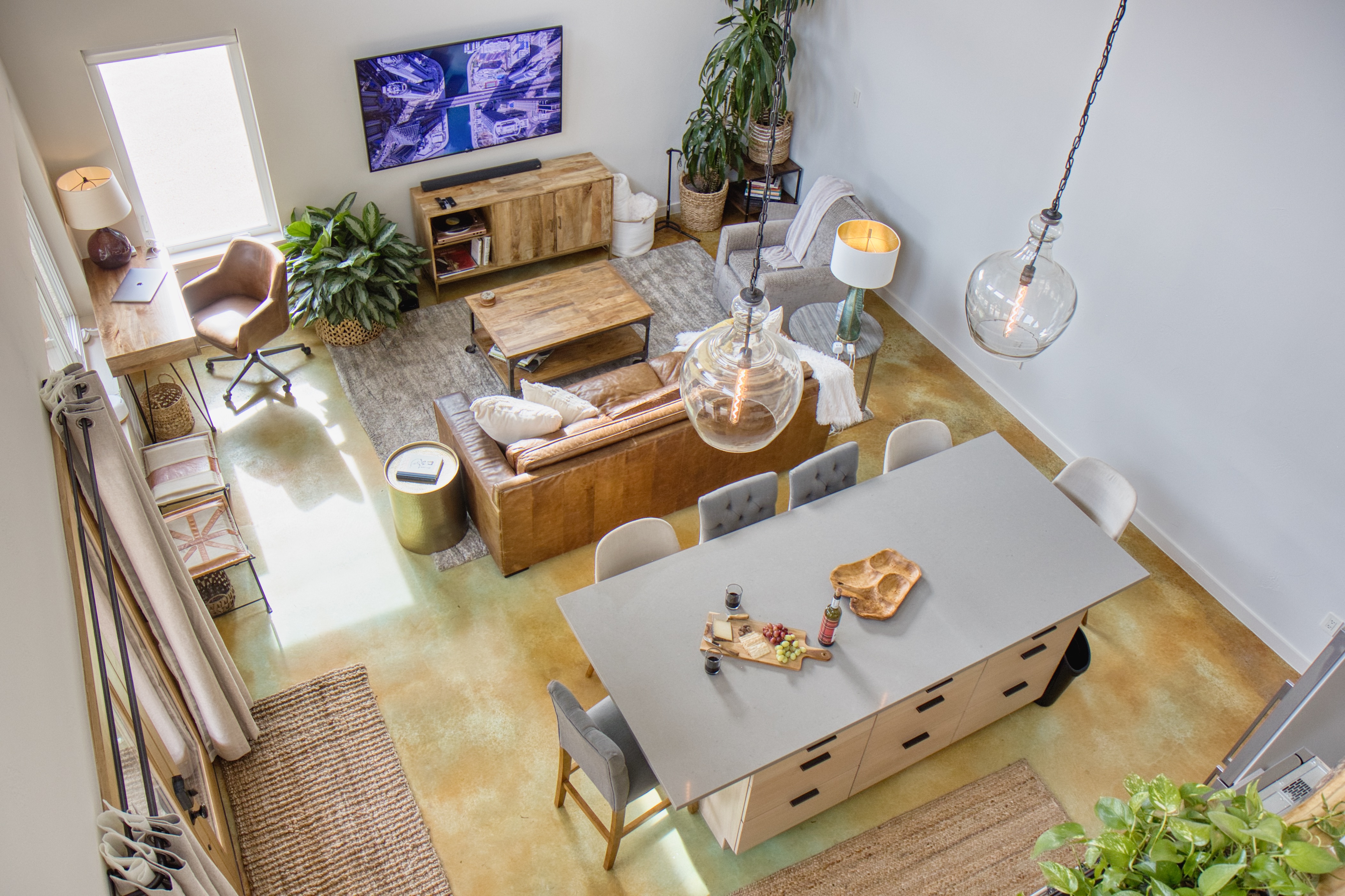 Living Room from Above